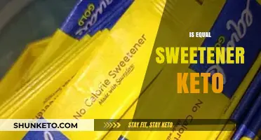 Exploring the Keto-Friendly Nature of Equal Sweetener