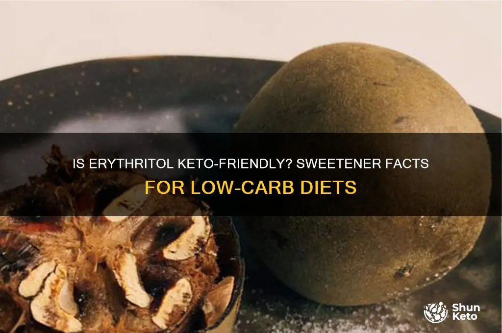 is erythritol ok for keto diet