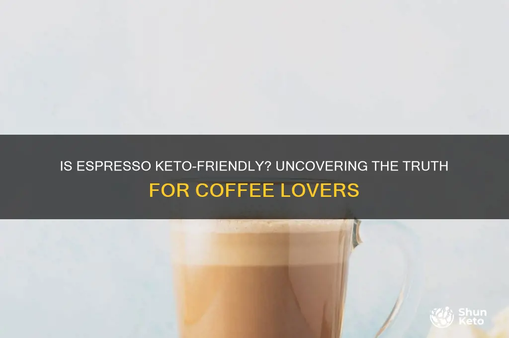 is espresso keto