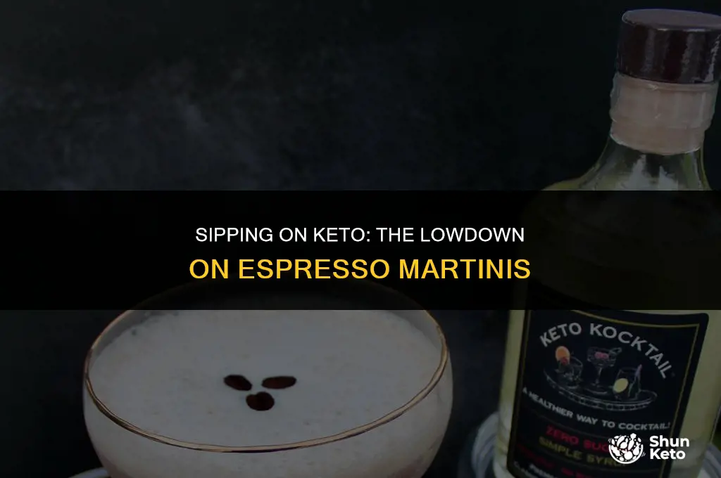 is espresso martini keto friendly