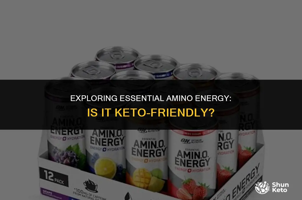 is essential amino energy keto friendly