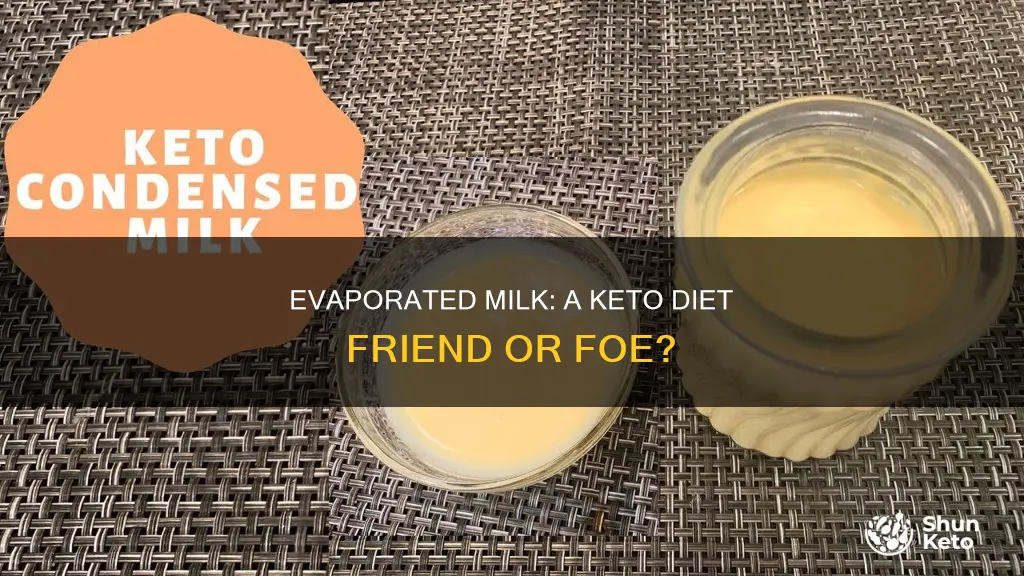 is evaporated milk keto approved