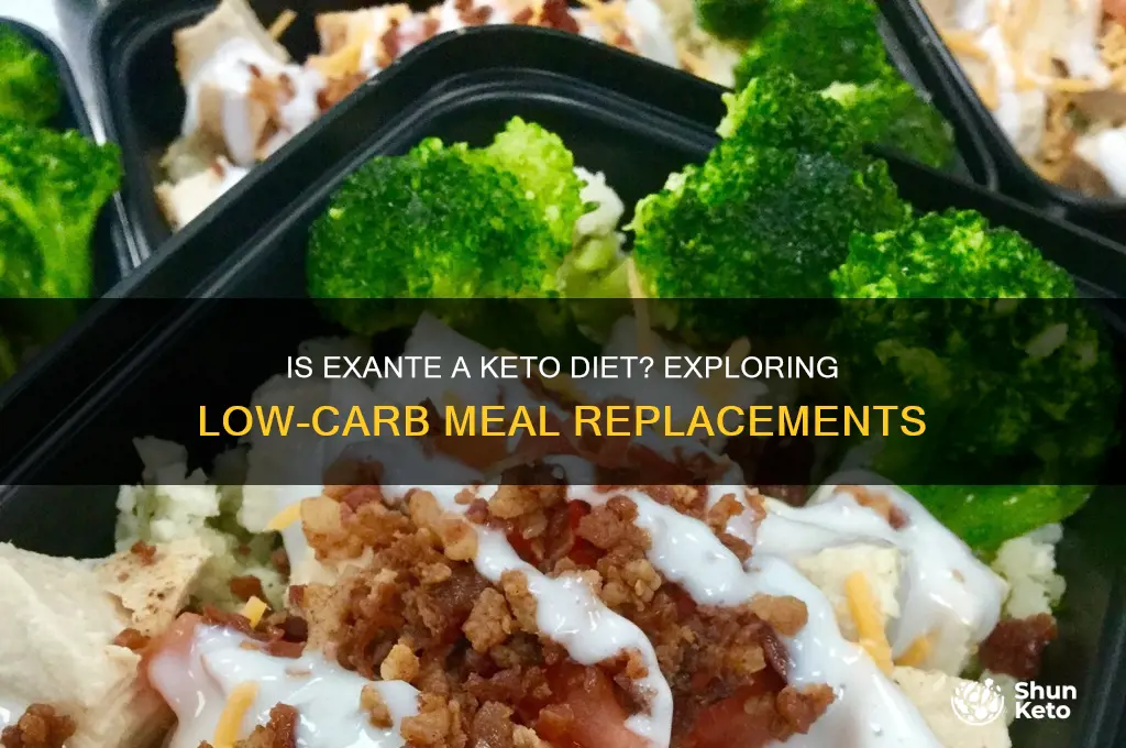 is exante a keto diet