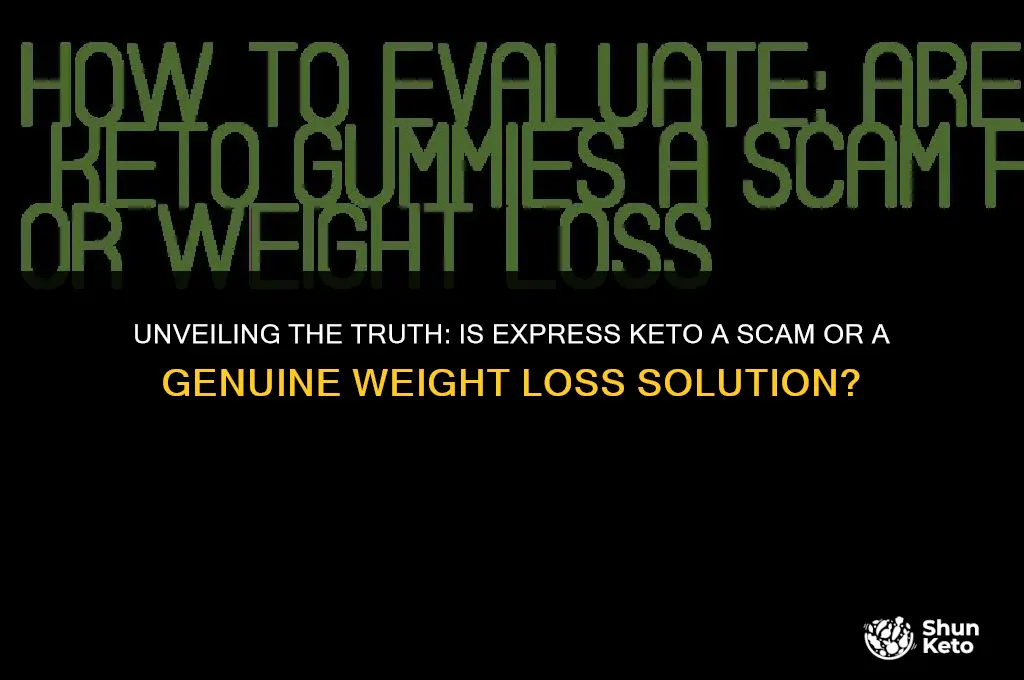 is express keto a scam