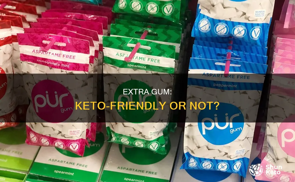 is extra gum okay for keto