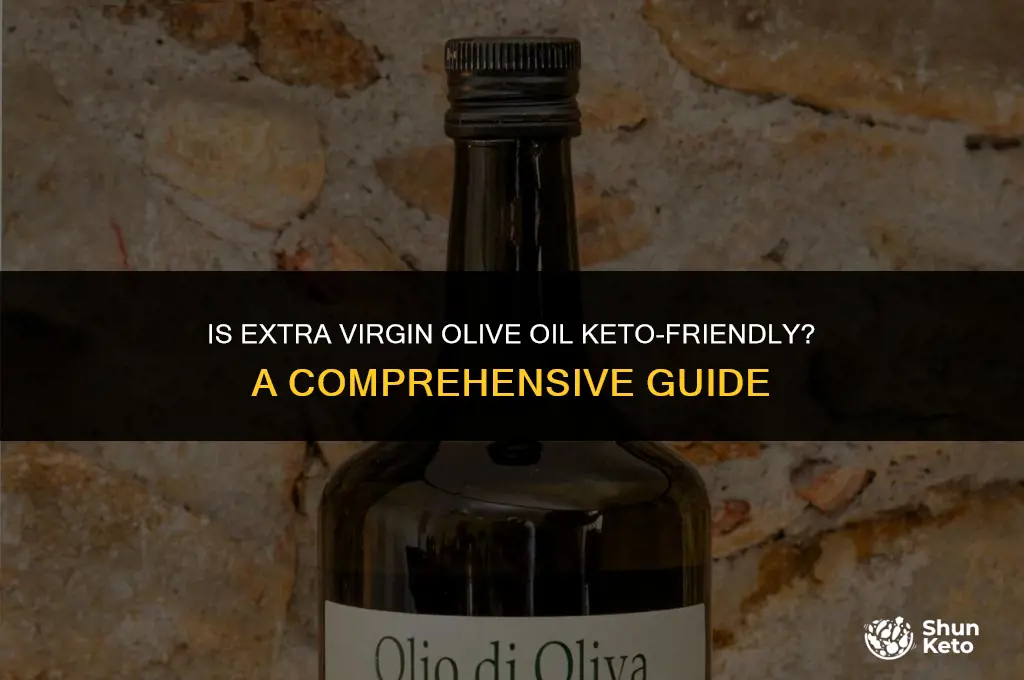 is extra virgin olive oil keto