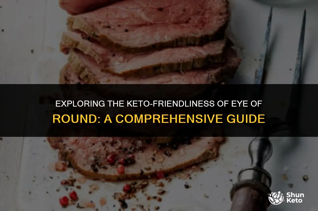 is eye of round keto friendly