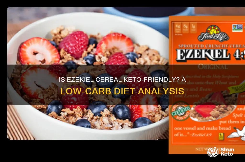 is ezekiel cereal ok on a keto diet