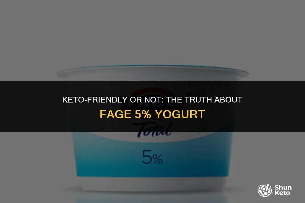 is fage 5 yogurt keto