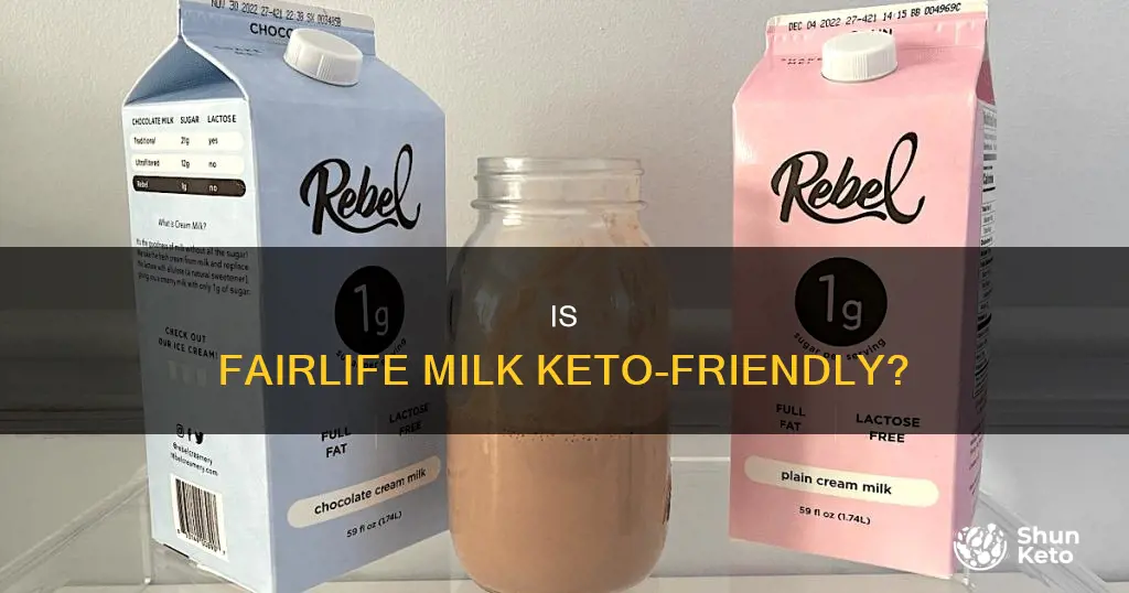 is fairlife milk keto approved