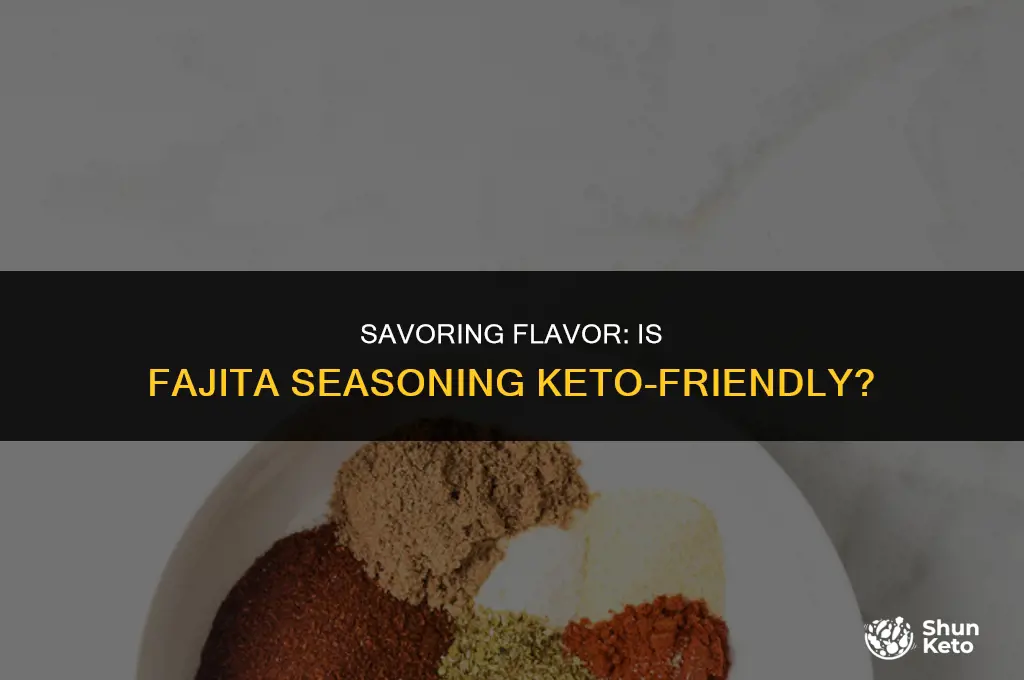 is fajita seasoning keto