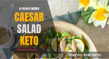 Keto Dieting: Fazoli's Chicken Caesar Salad, a Good Choice?