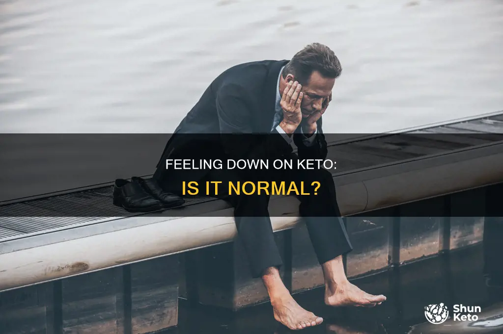 is feeling down depressed normal at the start of keto