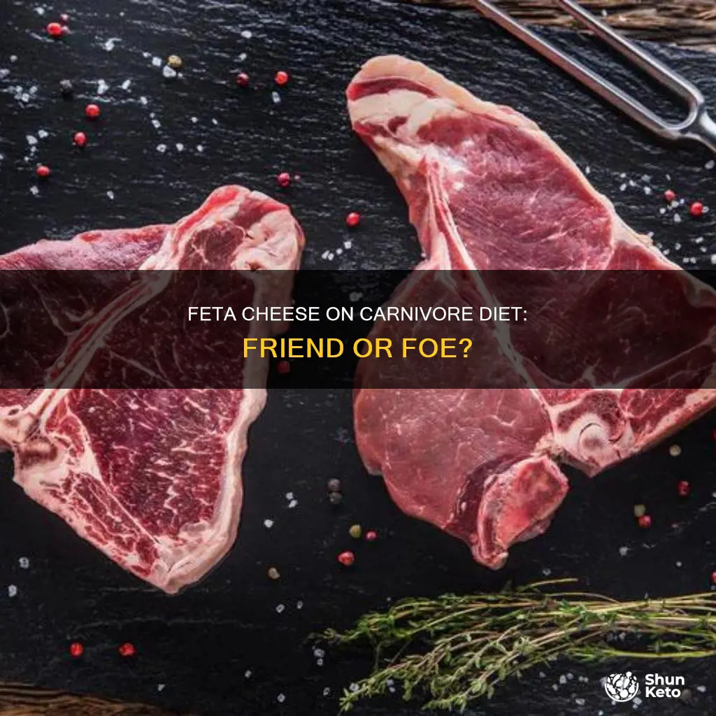 is feta cheese ok on carnivore diet