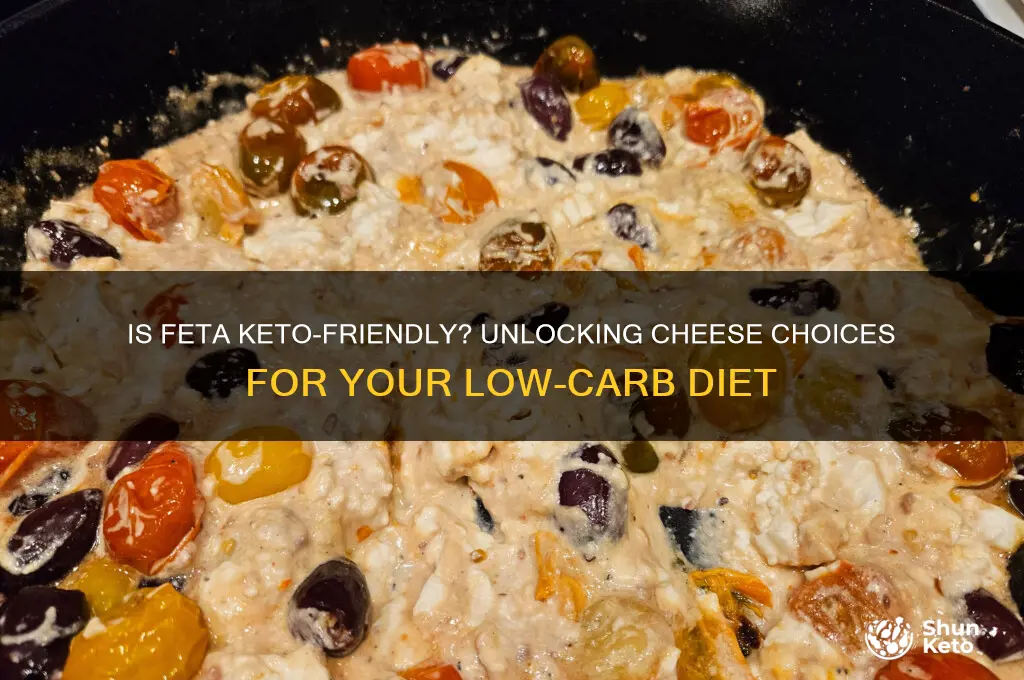 is feta keto