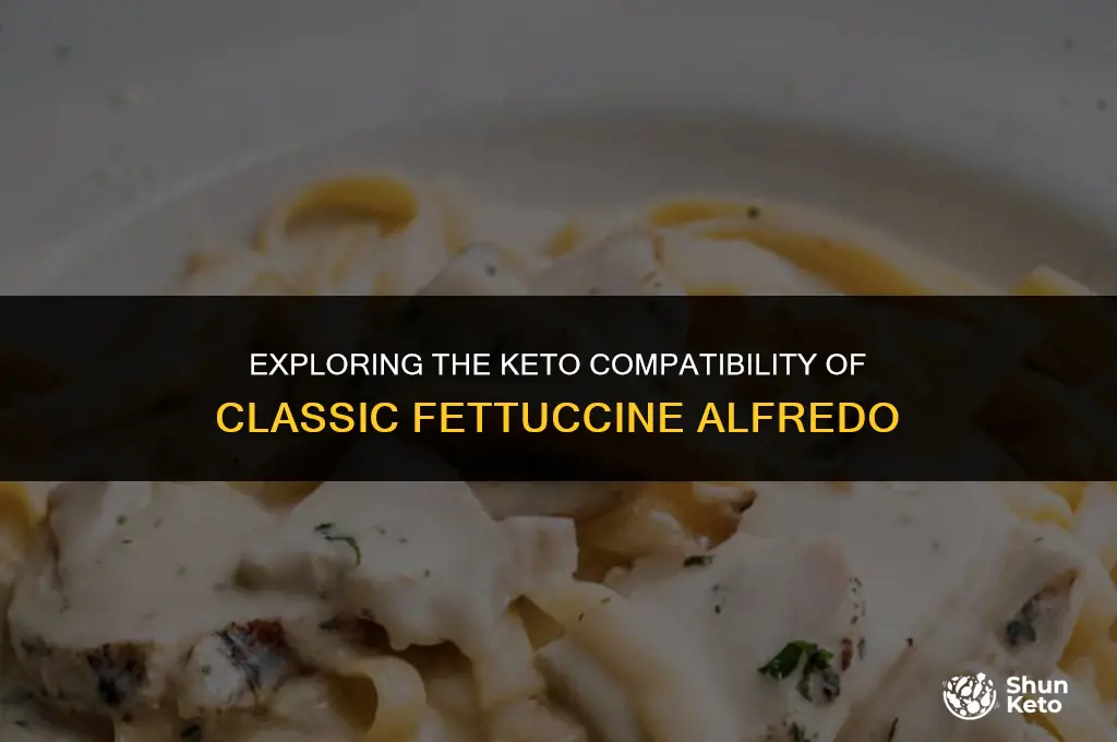 is fettuccine alfredo keto friendly