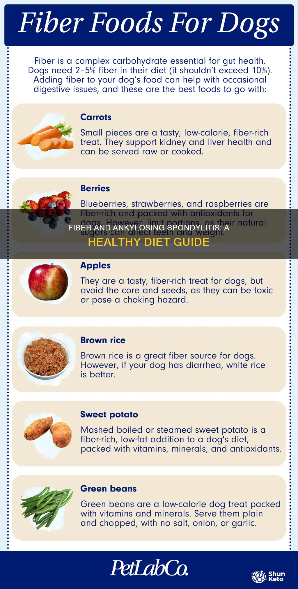is fiber allowed in ankylosing spondylitis diet
