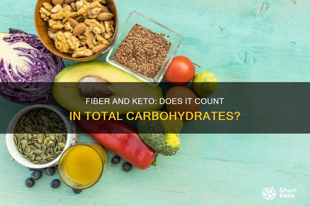 is fiber included in total carbohydrates on keto diet