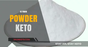 Unraveling the Keto Mystery: Is Fiber Powder a Fit?