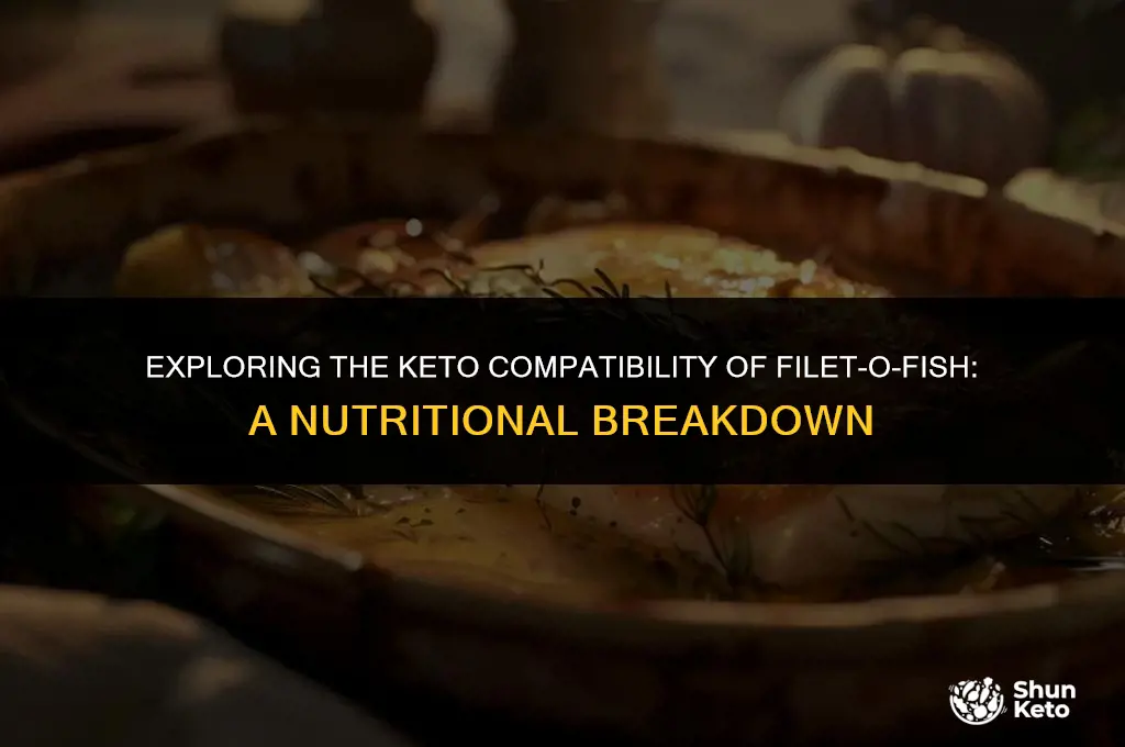 is filet o fish keto