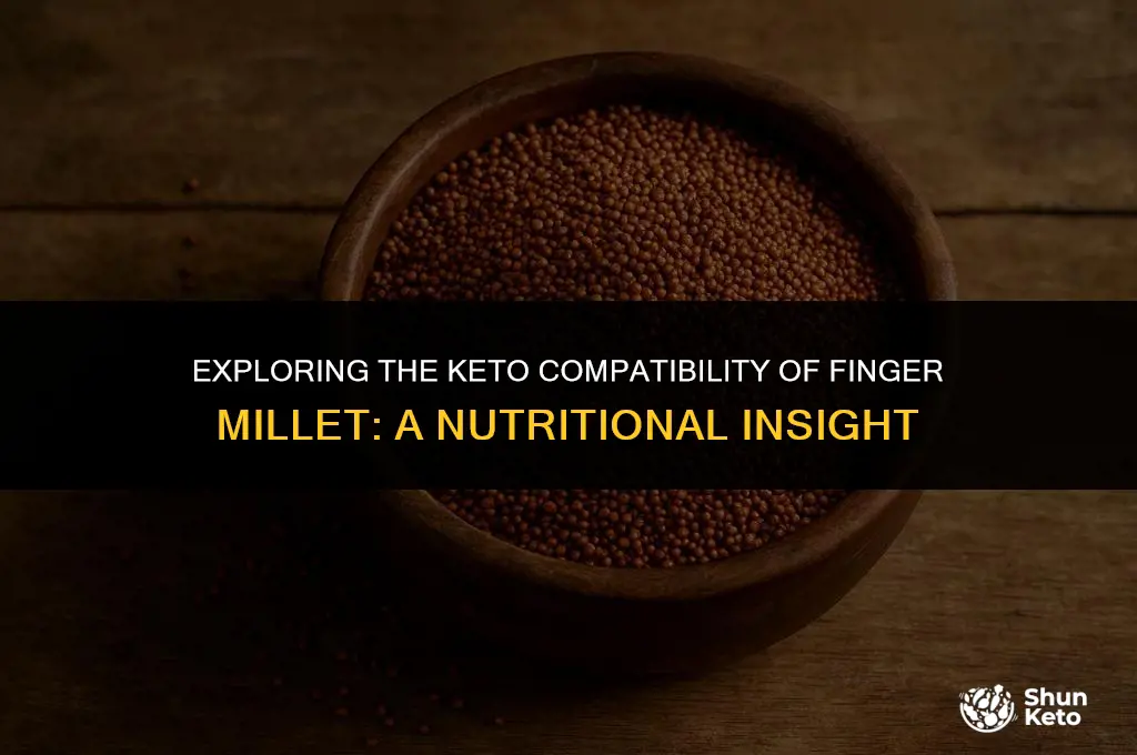 is finger millet keto friendly