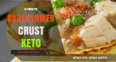 Delicious Keto-Friendly Fired Pie with Cauliflower Crust Recipe