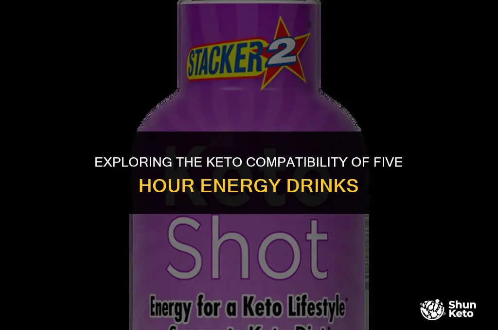 is five hour energy keto friendly