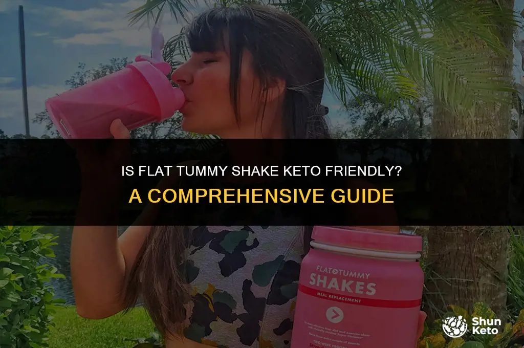 is flat tummy shake keto friendly
