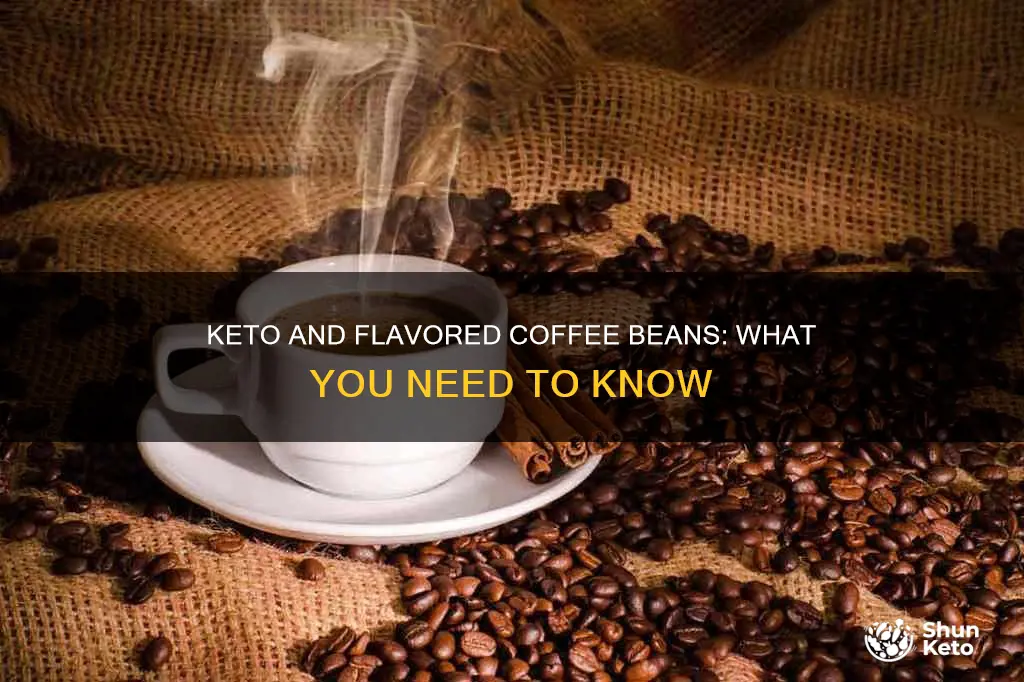 is flavored coffee beans keto