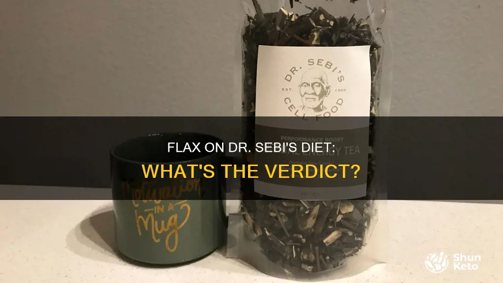 is flax permitted on dr sebi diet