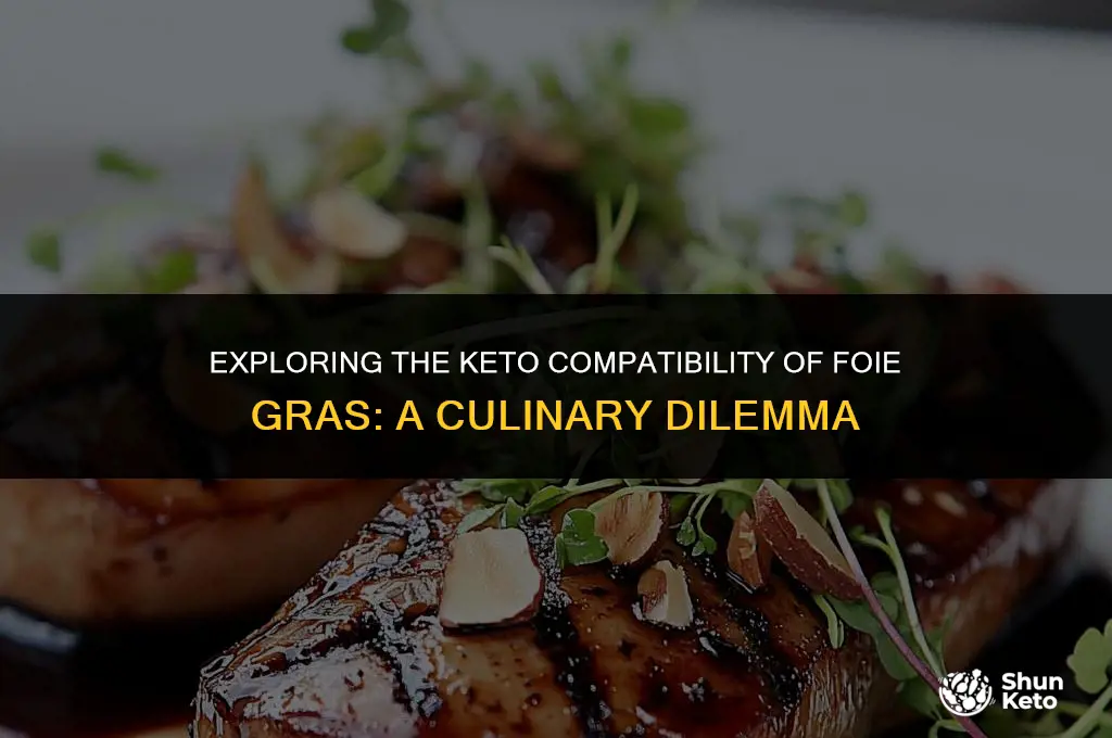 is foie gras keto friendly