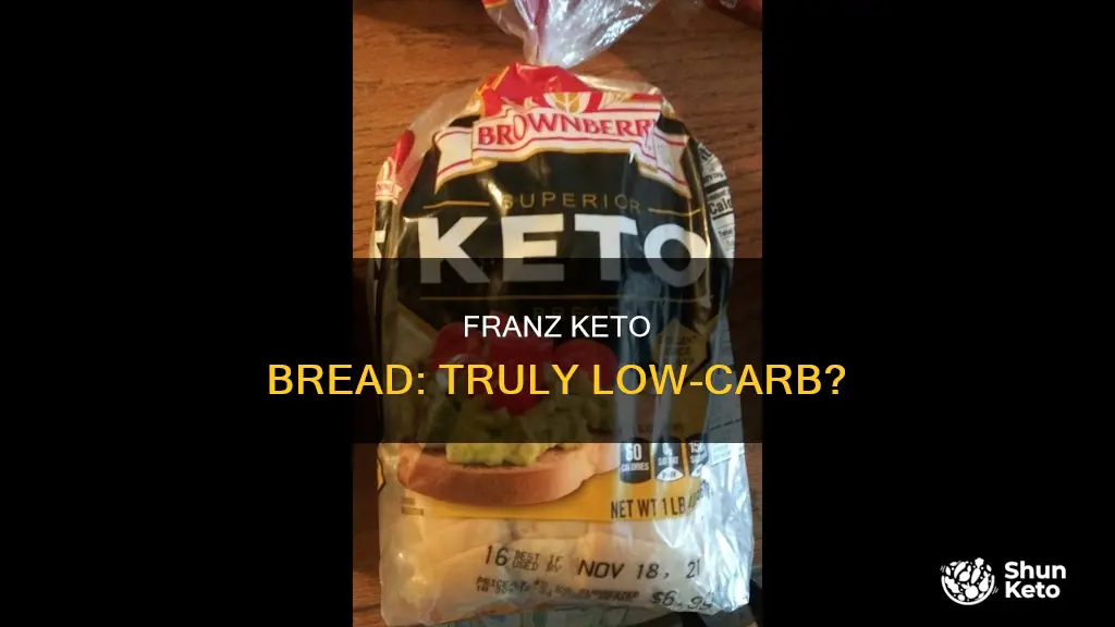 is franz keto bread really low carb