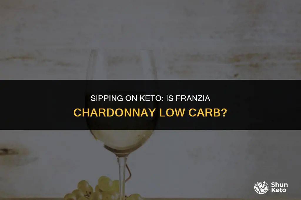 is franzia chardonnay keto friendly