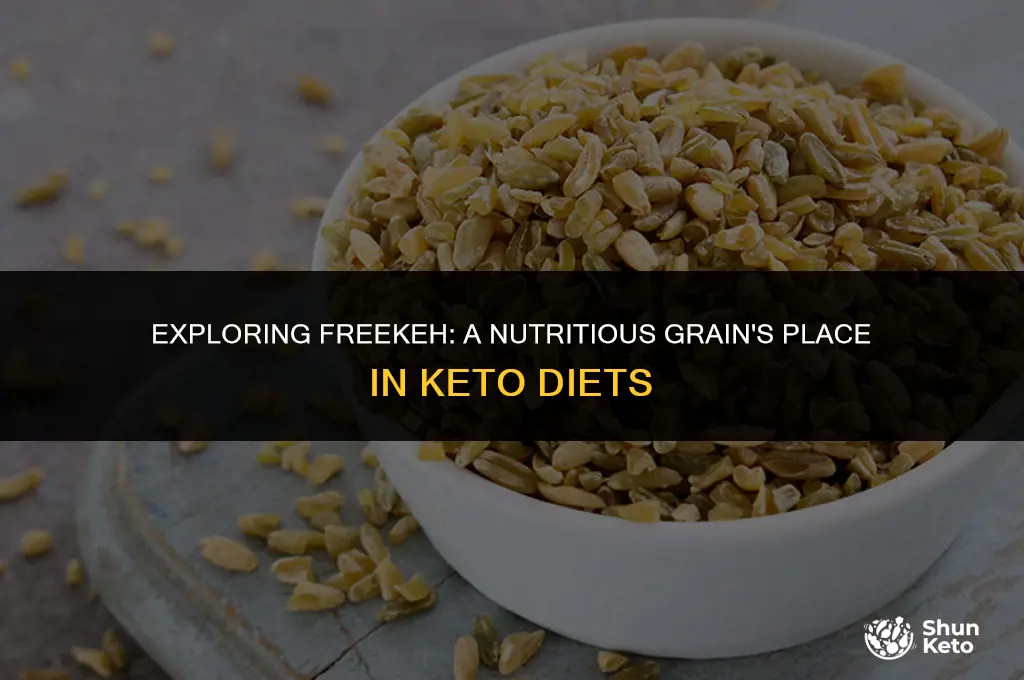is freekeh keto