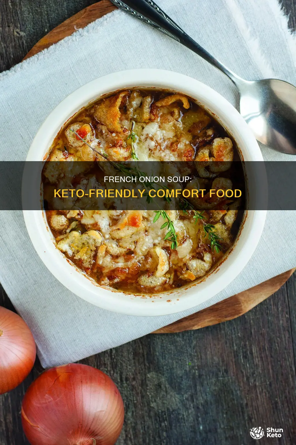 is french onion soup keto approved