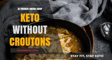 Savoring Keto: French Onion Soup sans Croutons Delight
