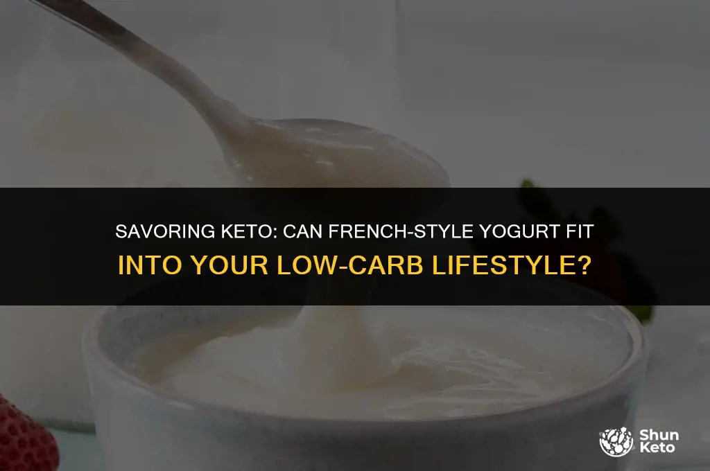 is french style yogurt keto