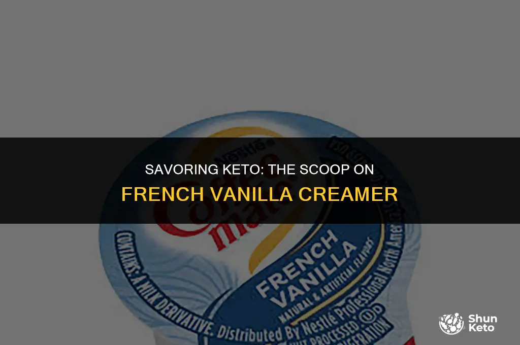 is french vanilla creamer keto friendly