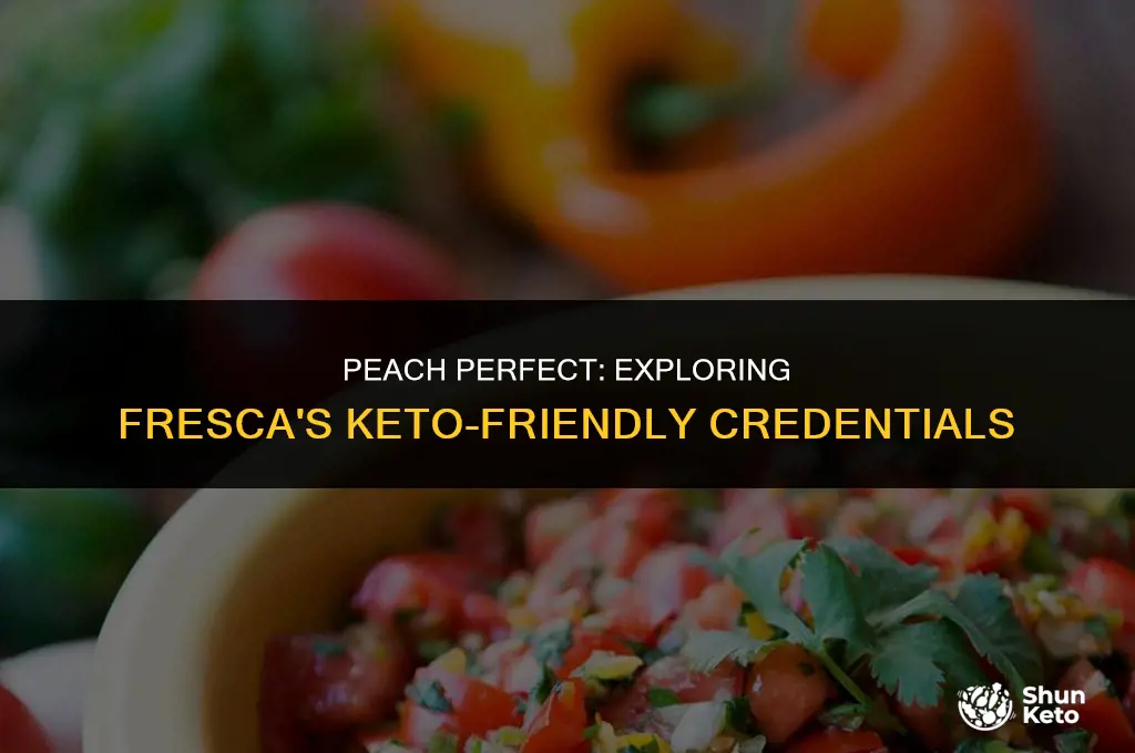 is fresca peach keto
