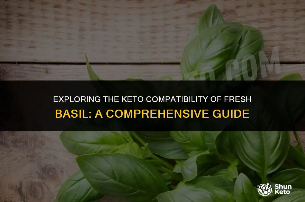 is fresh basil keto