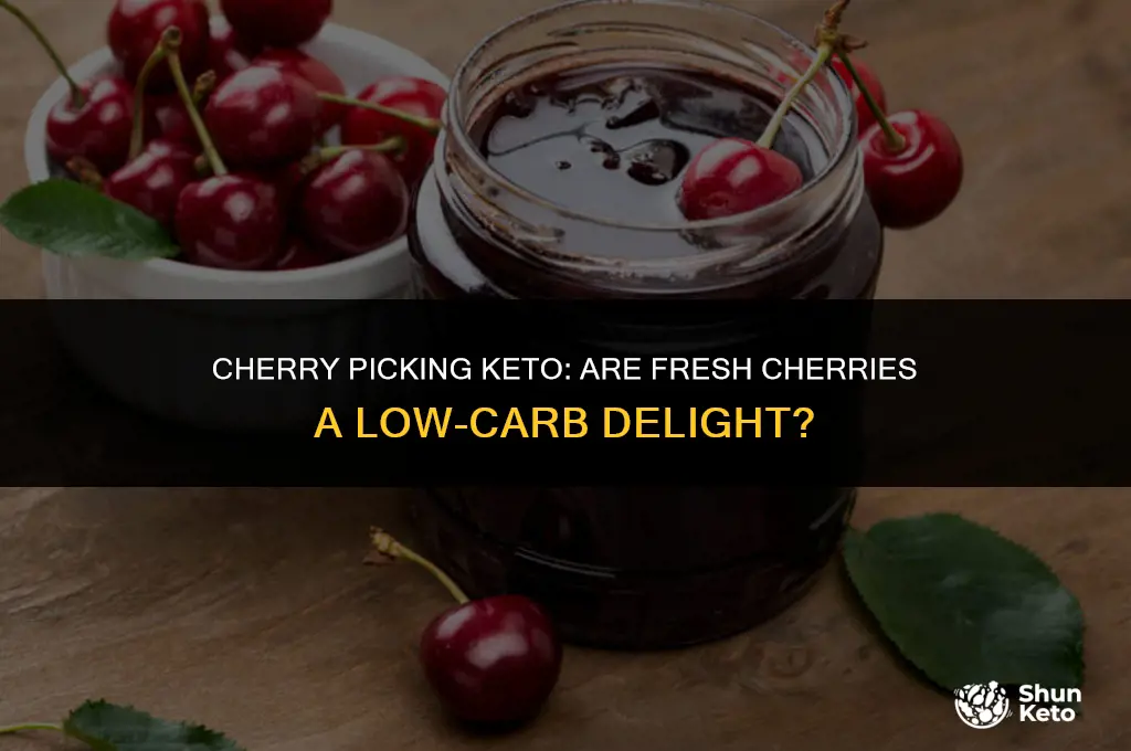 is fresh cherries keto friendly