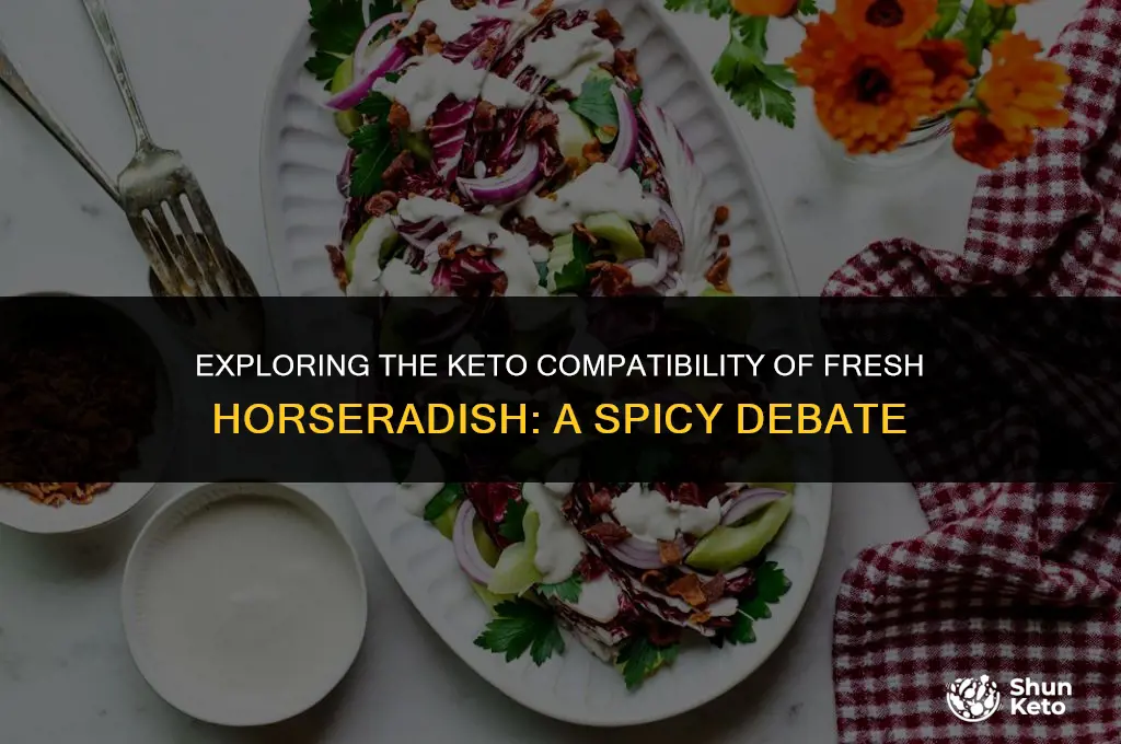 is fresh horseradish keto