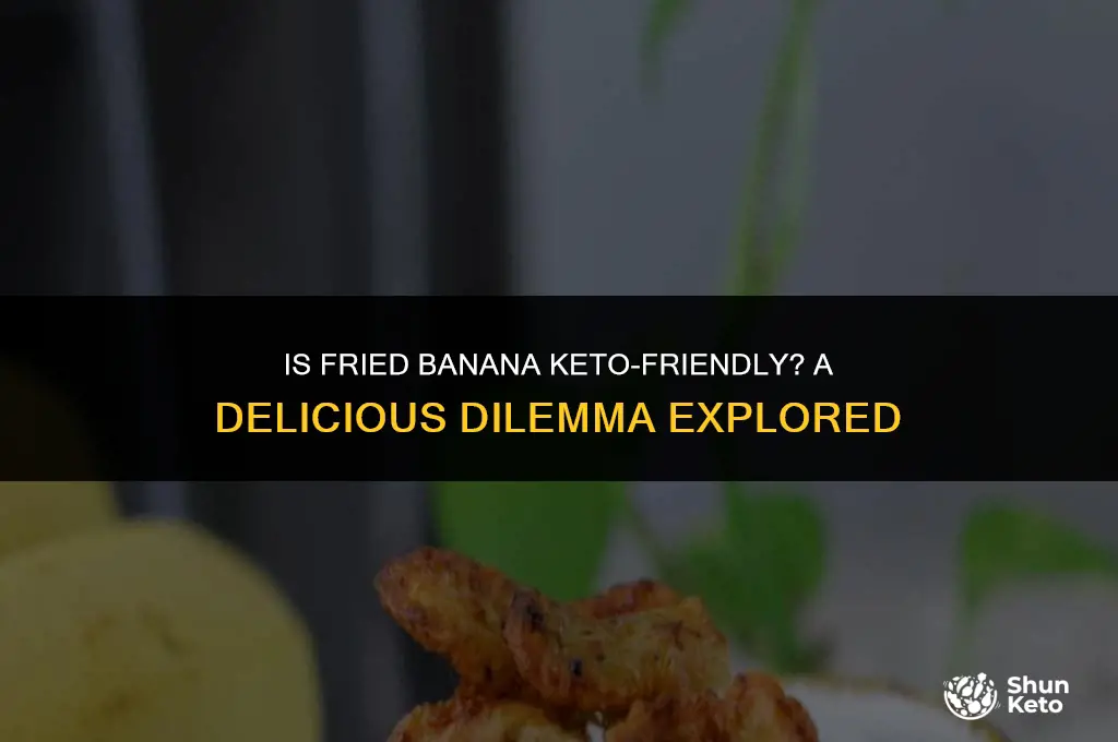 is fried banana keto