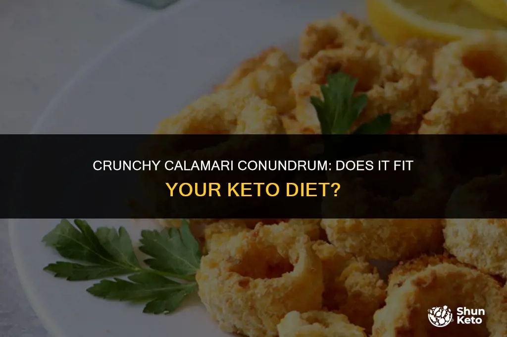 is fried calamari keto friendly