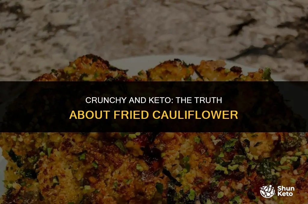 is fried cauliflower keto friendly