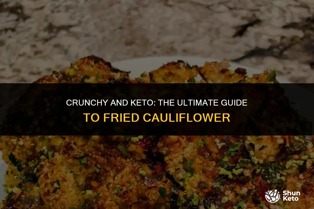 is fried cauliflower keto