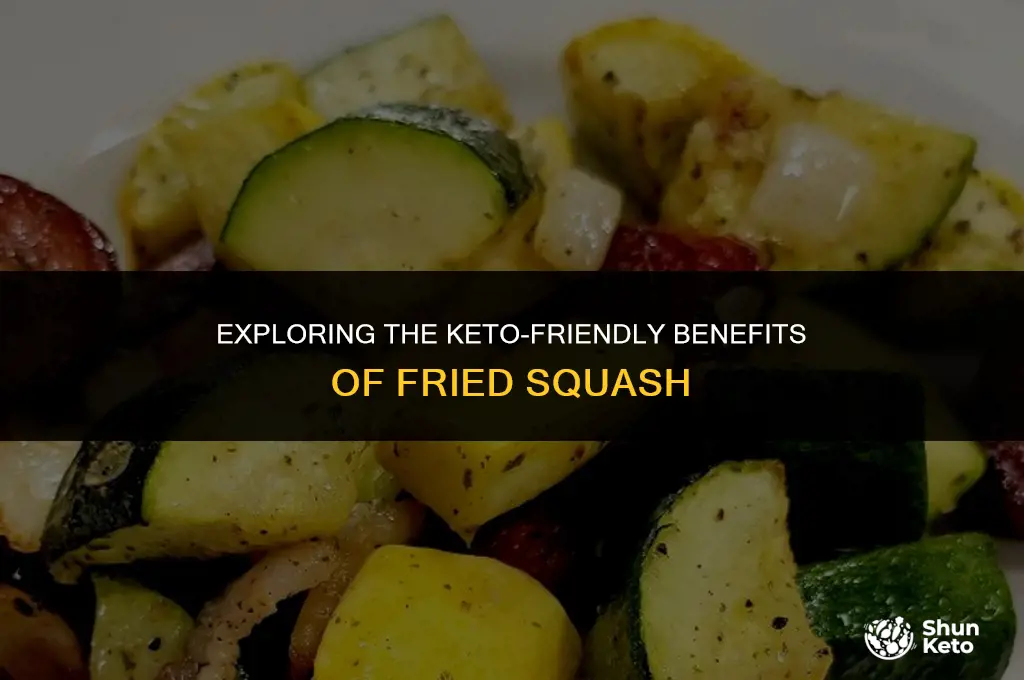 is fried squash keto friendly