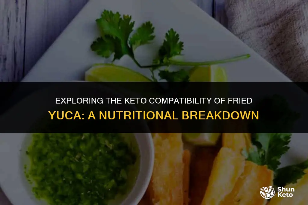 is fried yuca keto friendly