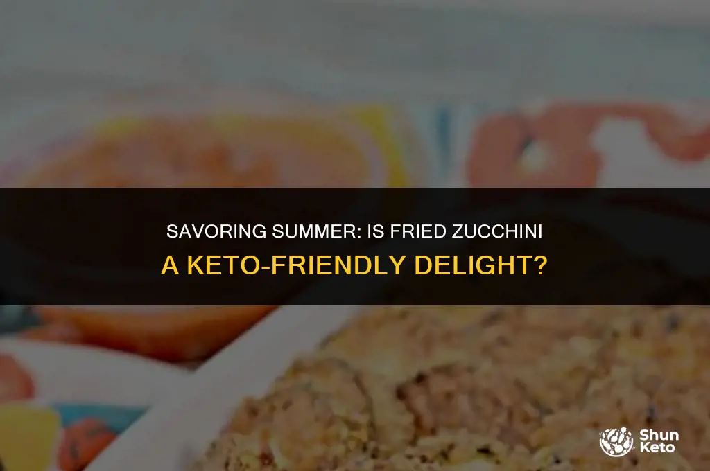 is fried zuchini keto