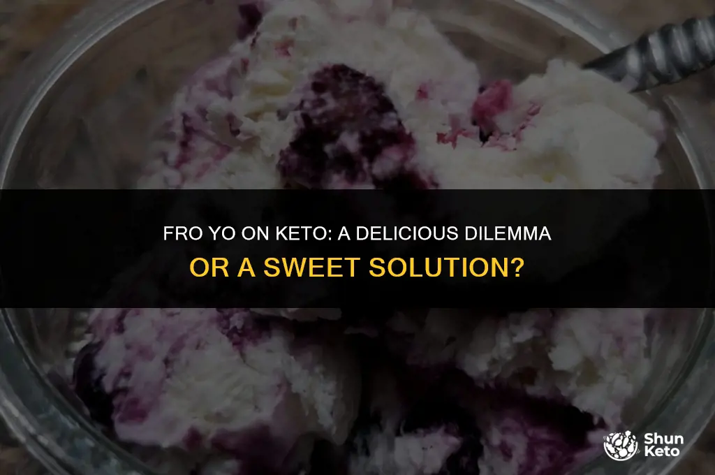 is fro yo keto